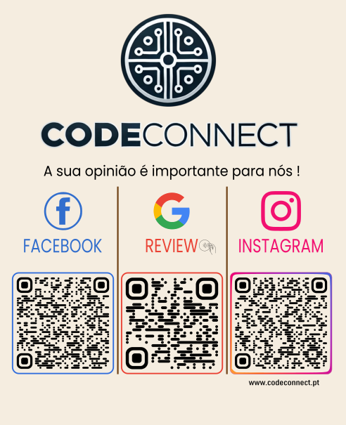 placa qrcode cafe nfc codeconnect